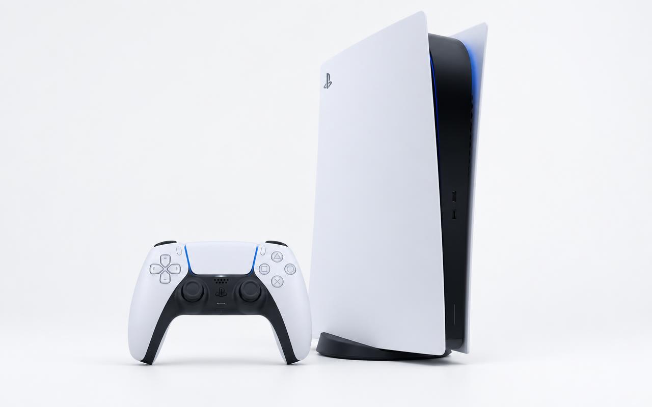 PlayStation 5 Digital Edition konsolė su pultu